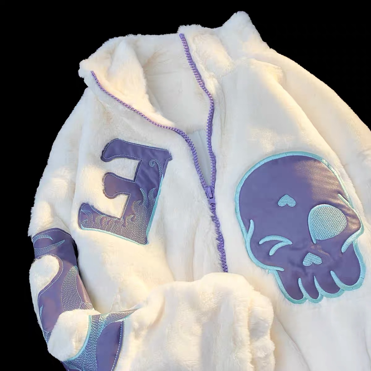 Call you tonight plush jacket CJ102 image