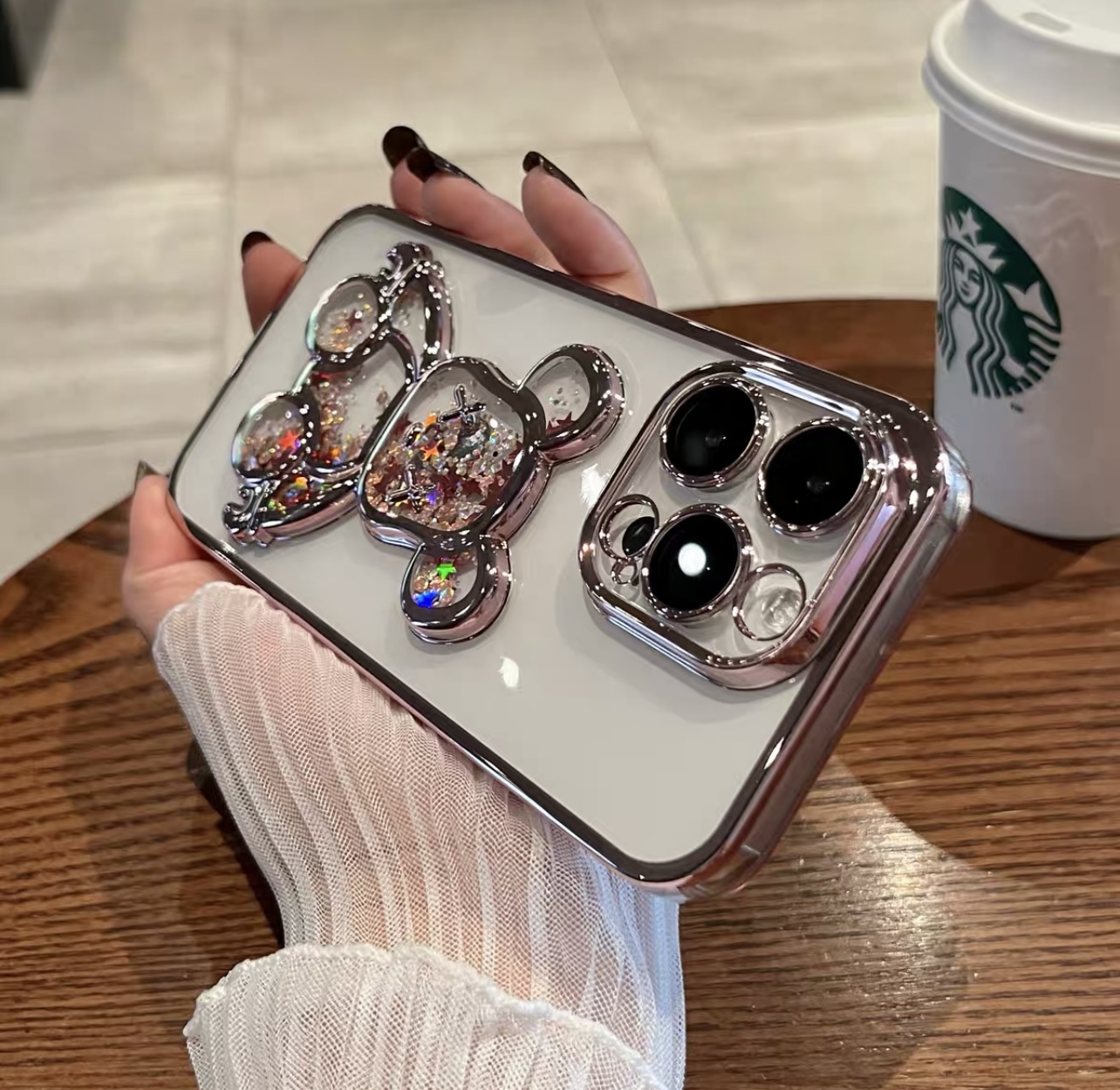 KAWS glitter phone case AC154 image