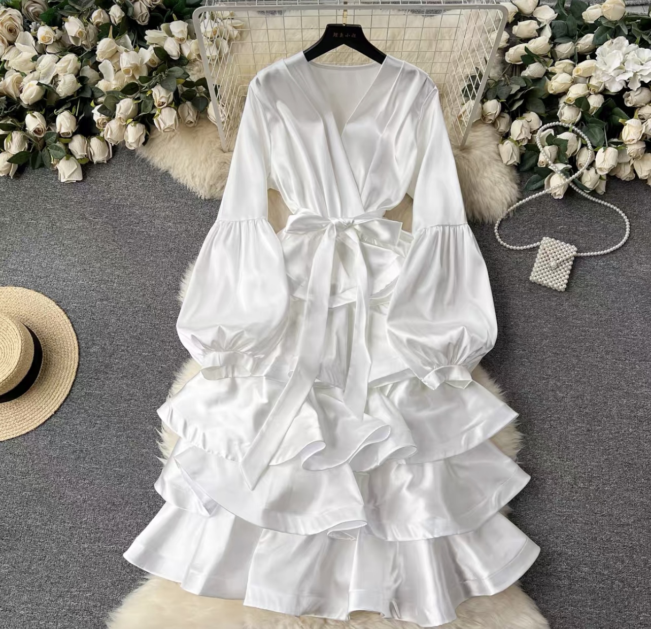 Pent house suite tulle dress EVD94 image