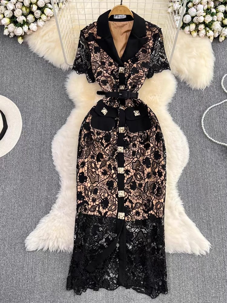 I always shine lace dress FBC33 image