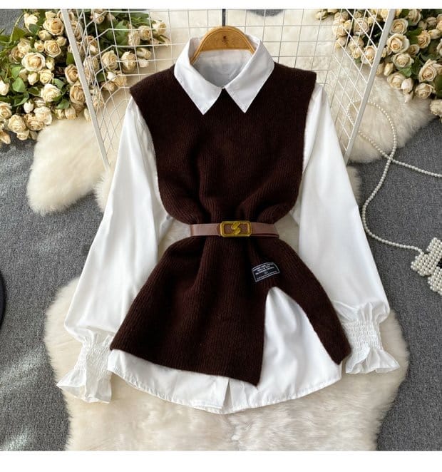 Always been fancy shirt set SDZZ918 image