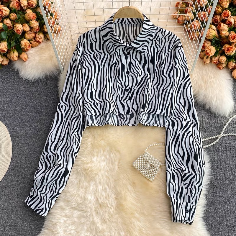 Wild for you crop top image