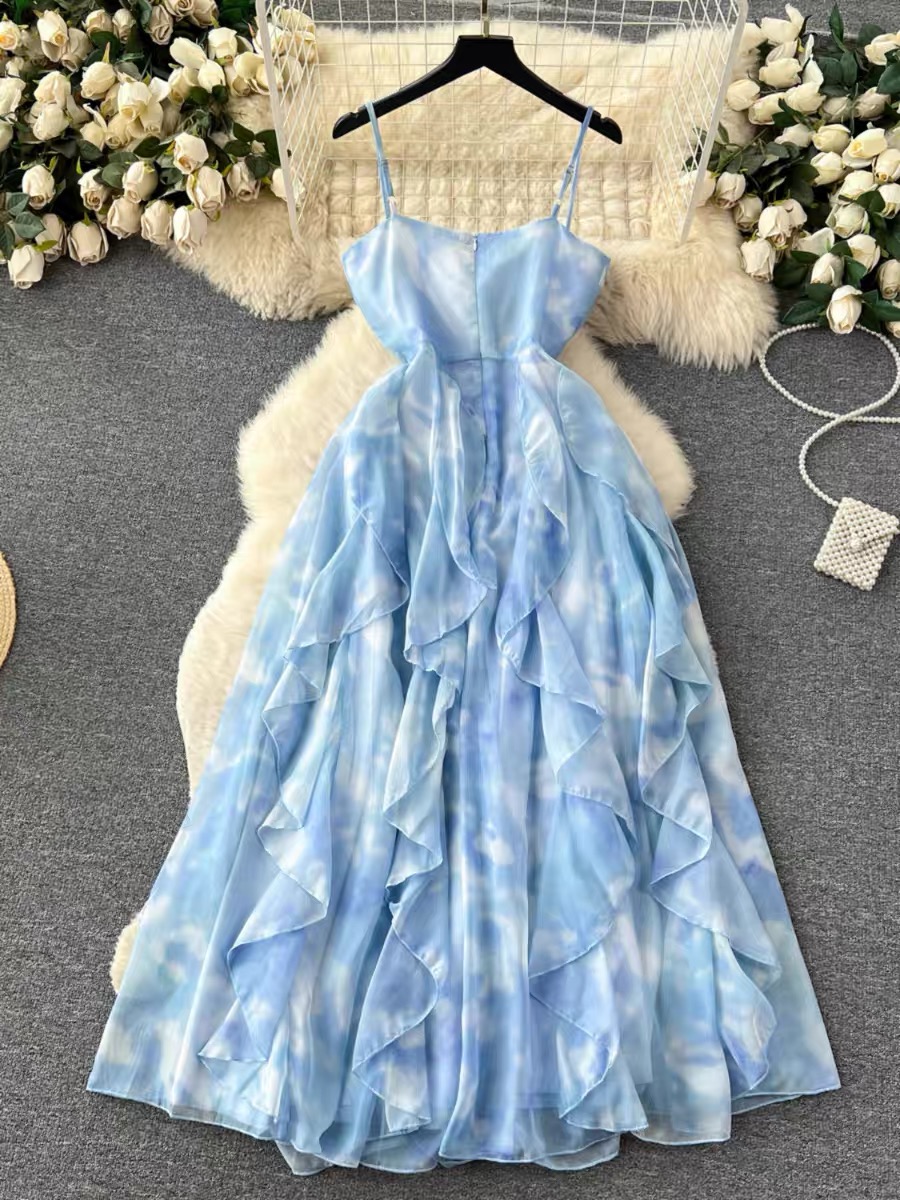 Soulmate search ruffle dress CD439 image