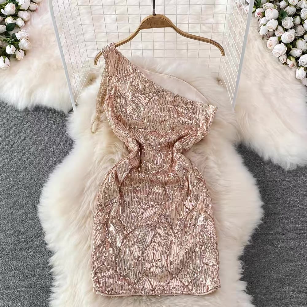 Felicity embellished mini gown CBC36 image