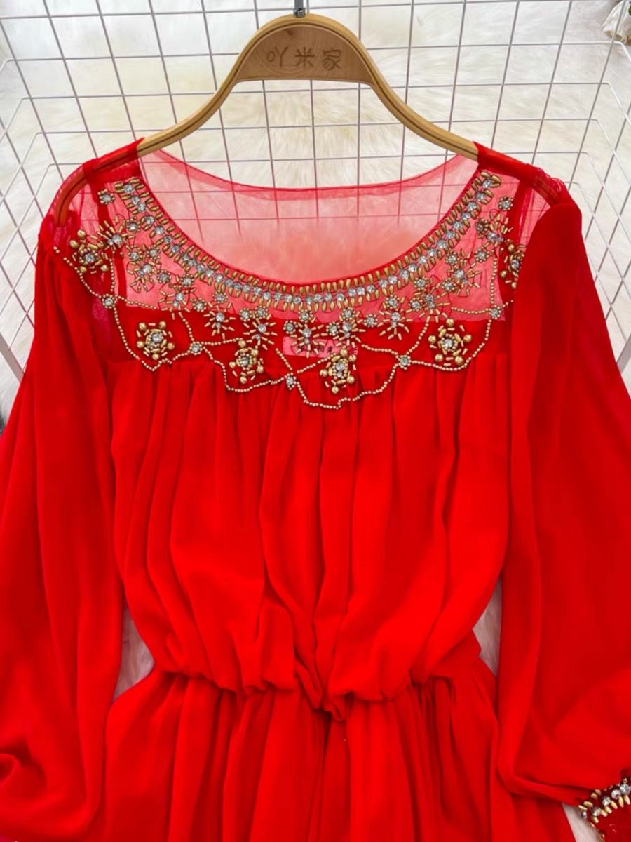 Pearl the night away indian dress EVD108 image