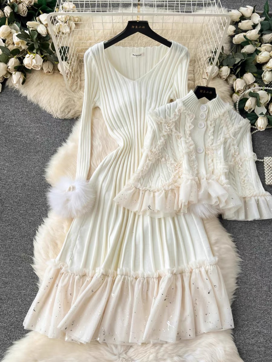 One warm night only knitted set KD236 image