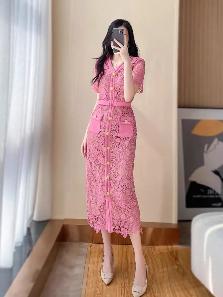 Wifey luxury lace dress FBC28 image