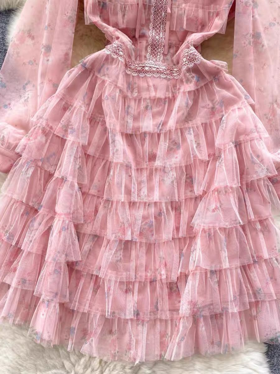 Baddie alert tulle dress FD334 image