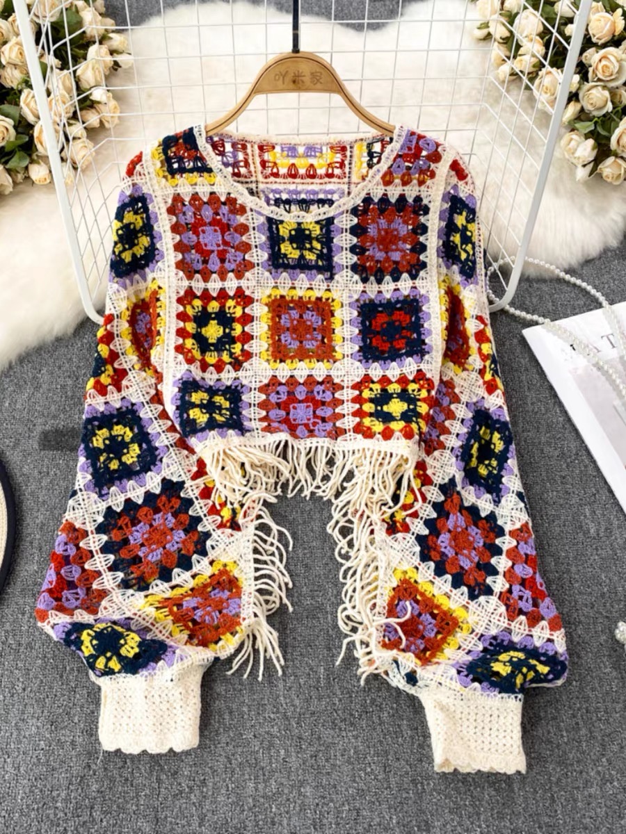 Only want you crotchet sweater SSZZ393 image