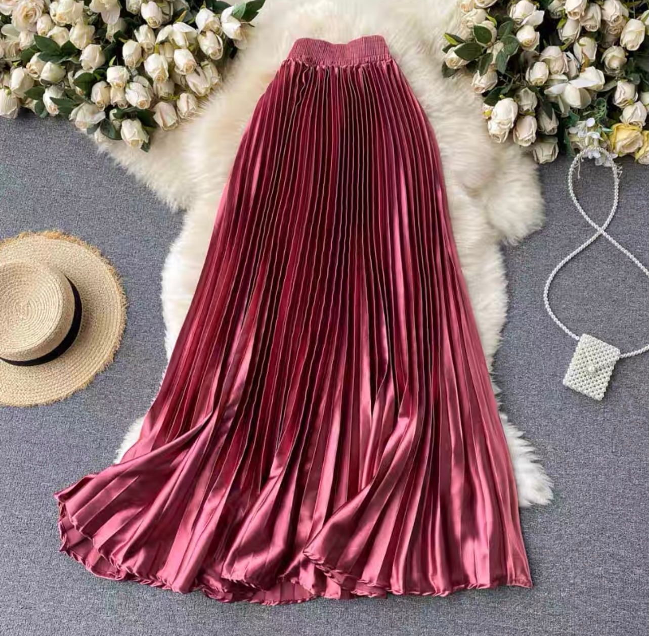 Shanghai pleated skirt SZZ174 image