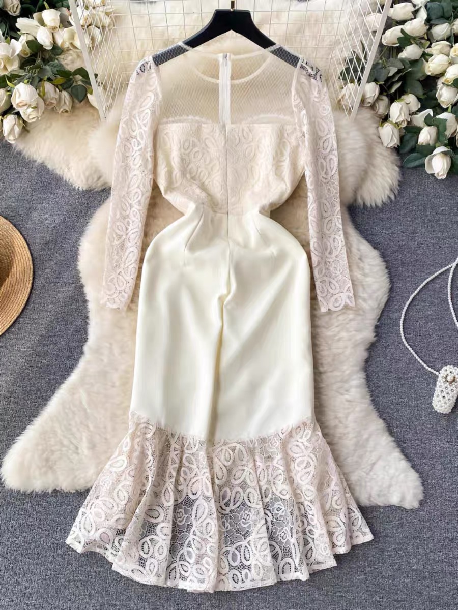 Valeria Greek beauty lace dress FD383 image