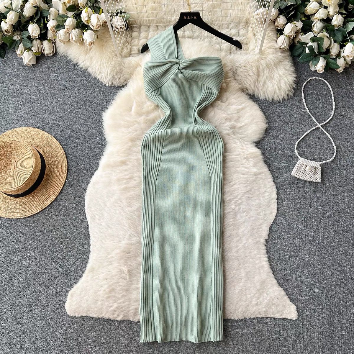 Pretty girl knit gown KBC56 image