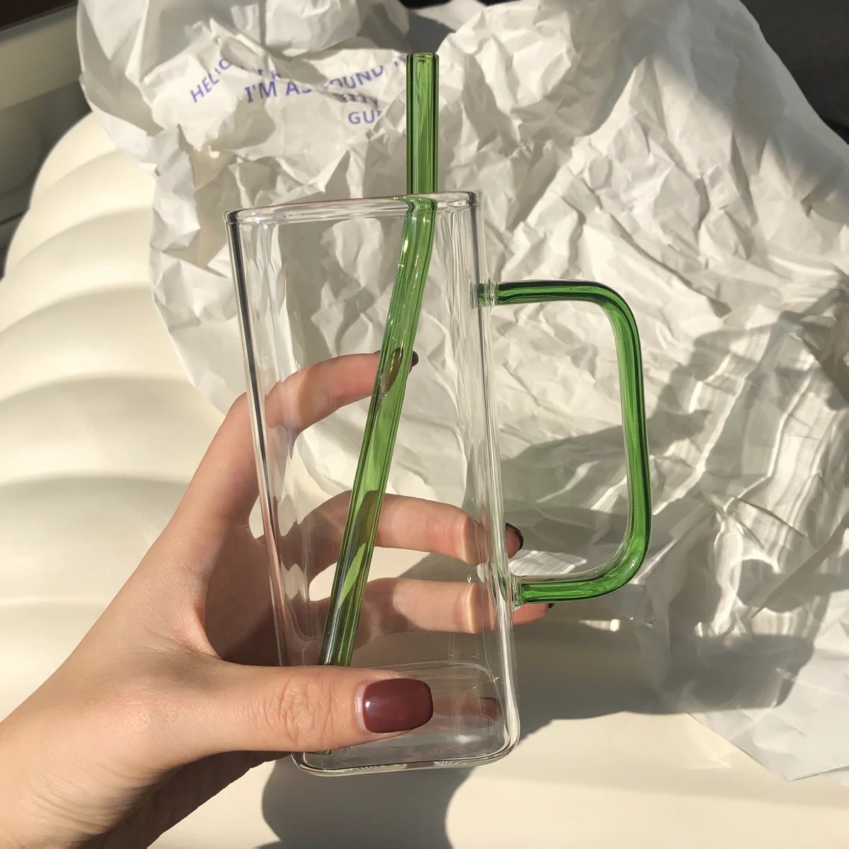 400ml glass cup CU111 image