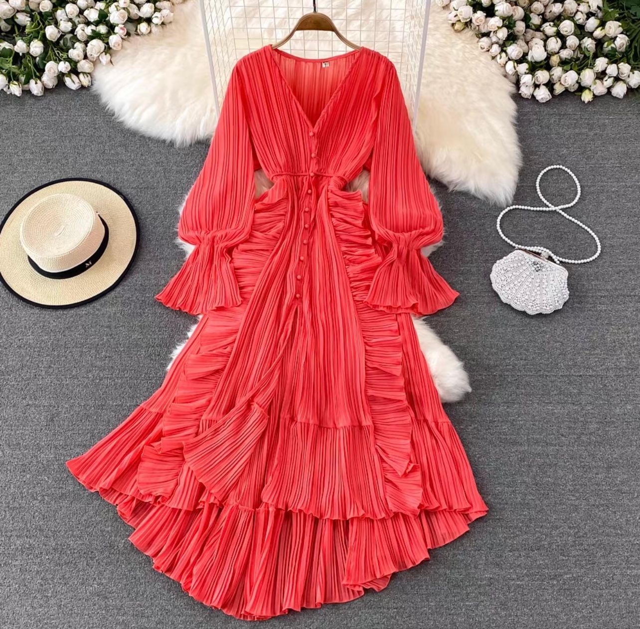 Sarah’s ruffle dress CD75 image