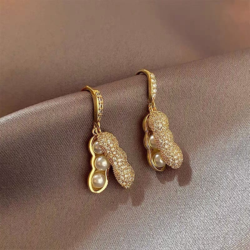 Egyptian cleopatra nut earrings JW124 image