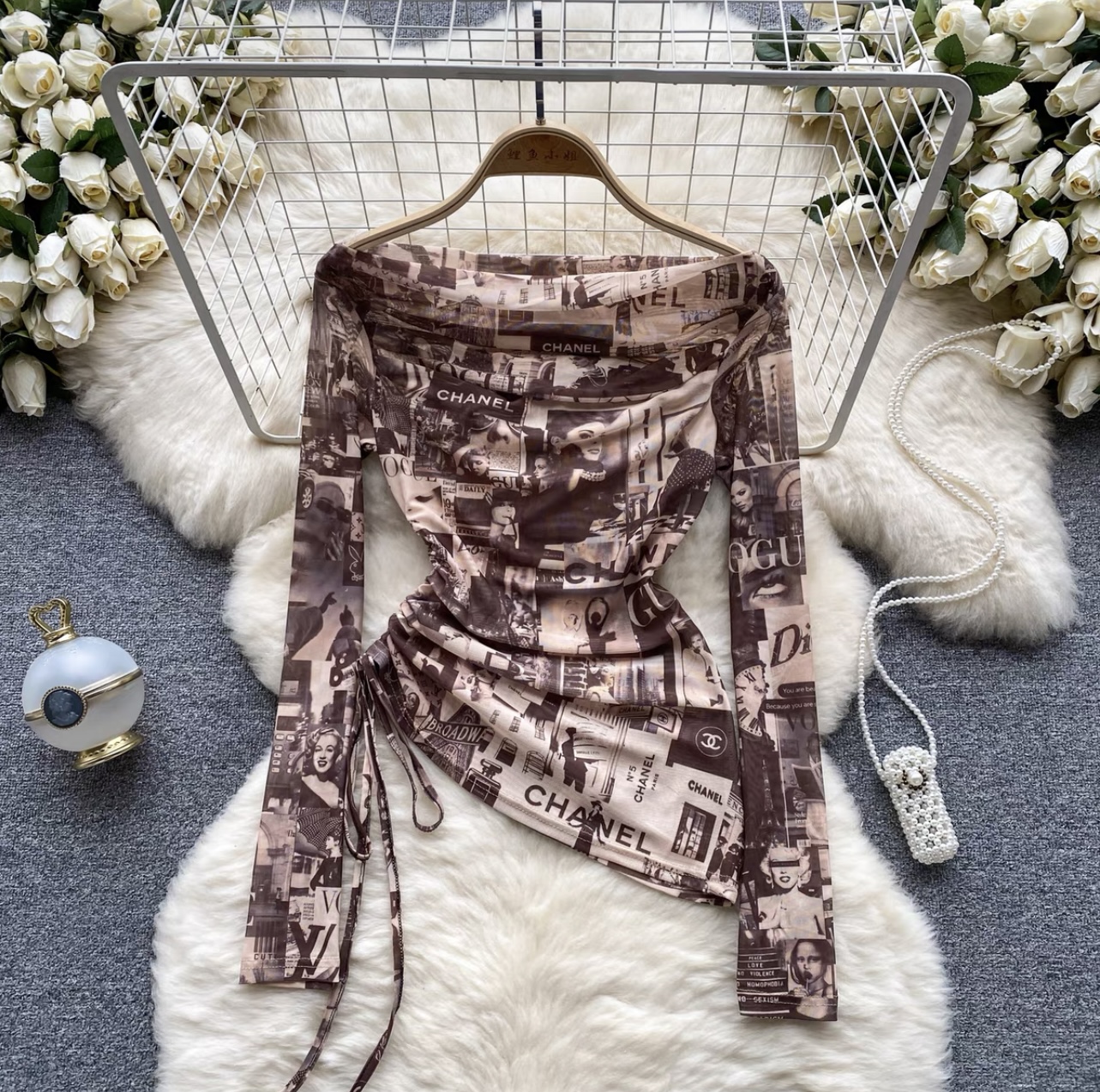 Perfect babe snatched top TZZ1480 image