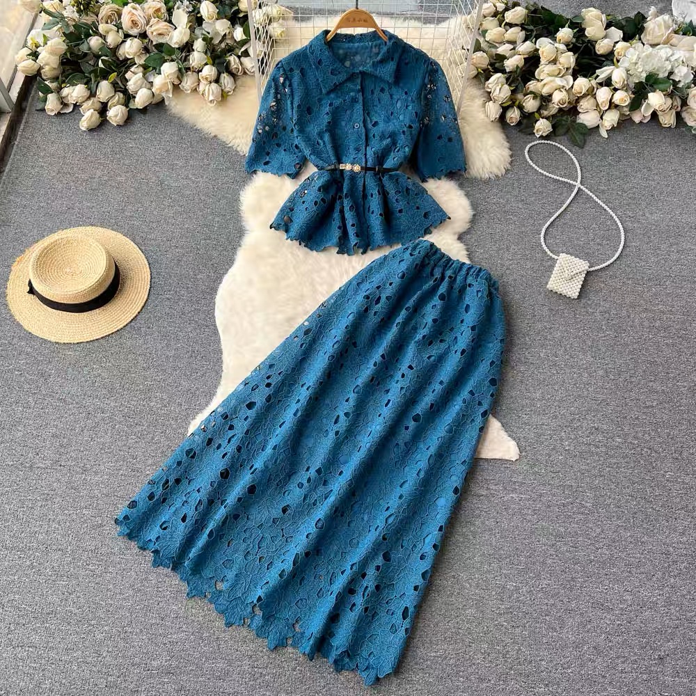 The night life lace set & belt TPZZ1995 image