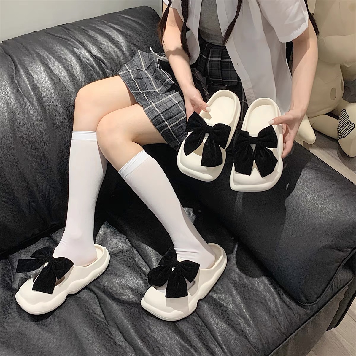 Fairy bow slippers SNZZ369 image