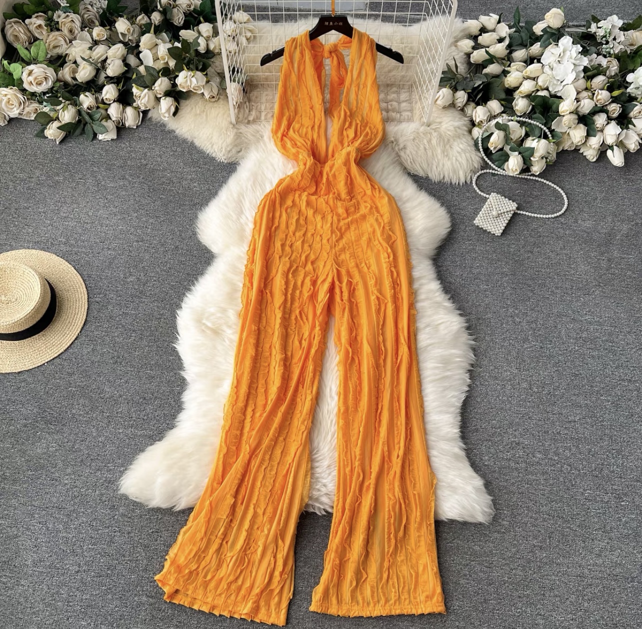 Made for me ribbed jumpsuit JRZZ651 image