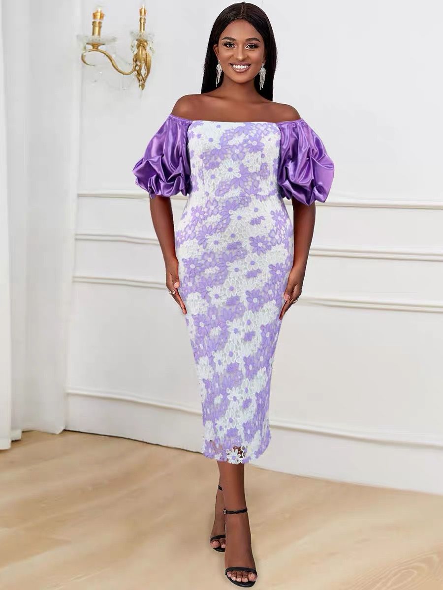 Lace luxury dress EBC80 image