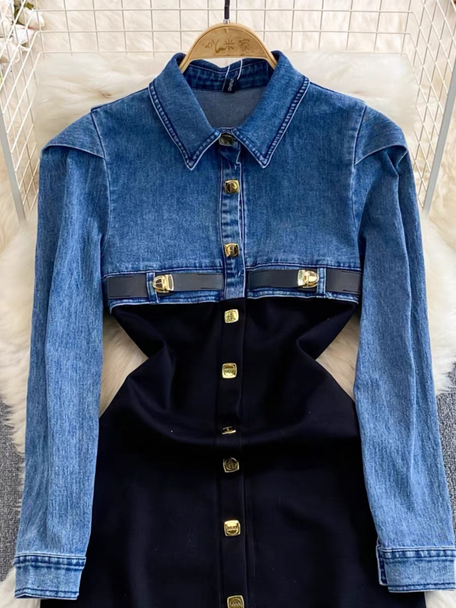 Always a standout denim dress DBC13 image