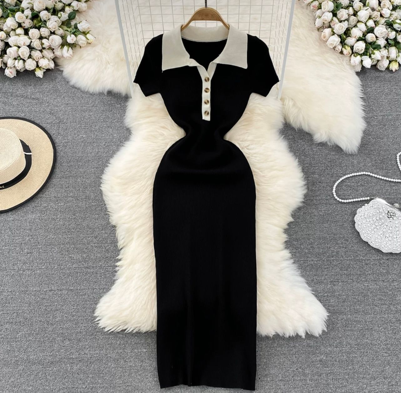 Make no promise knit gown KBC10 image