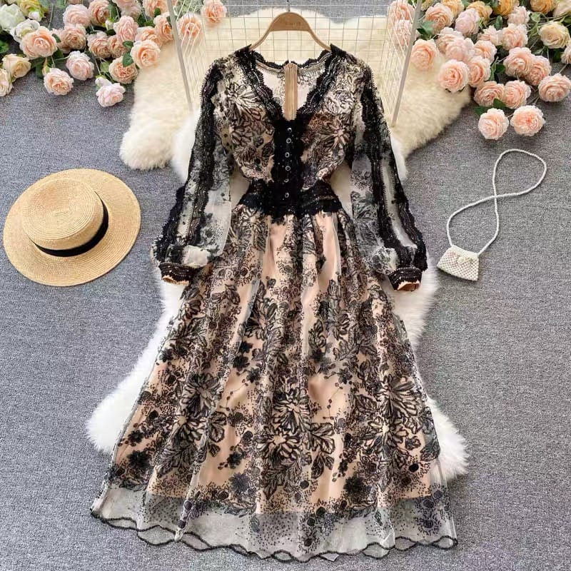 New obsession lace dress FD100 image