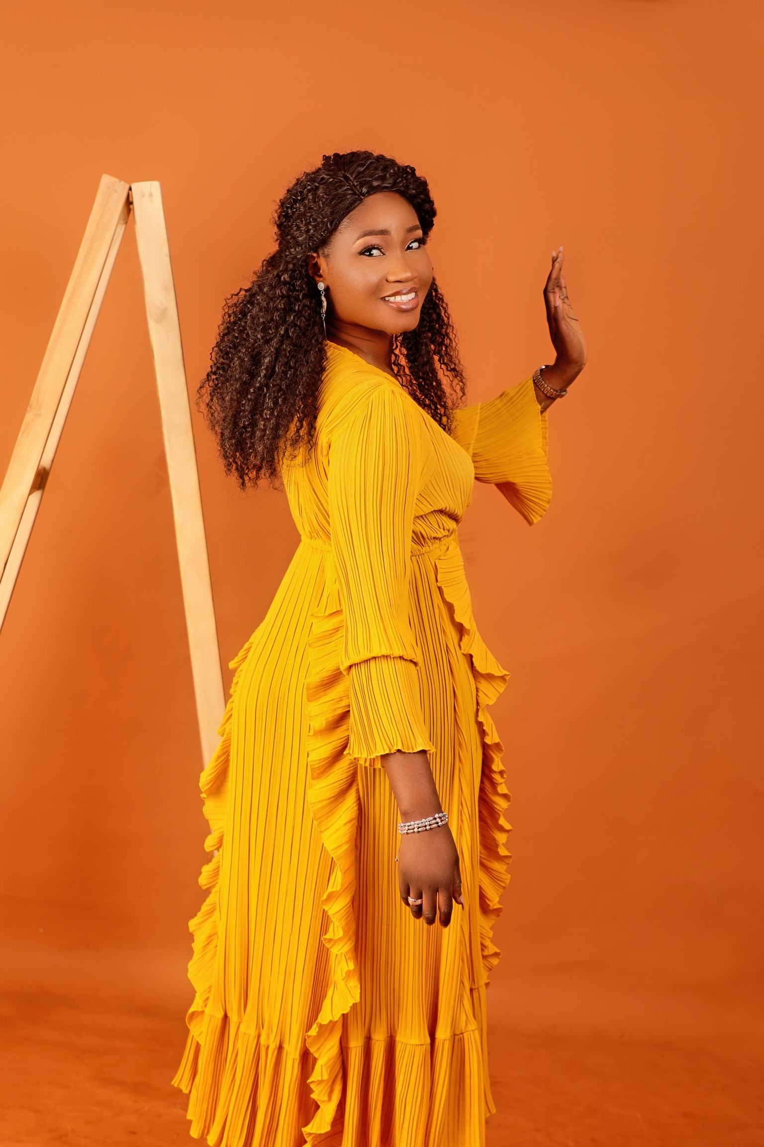 Sarah’s ruffle dress image