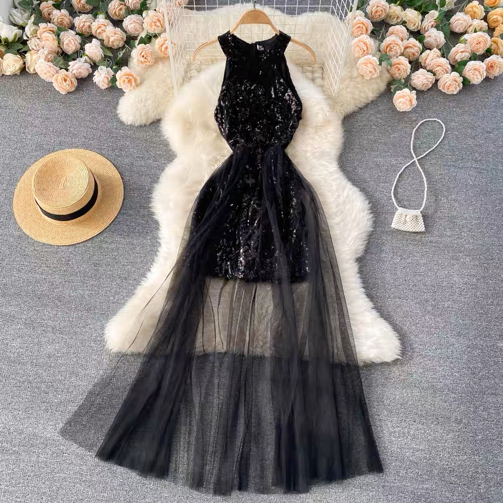 So mysterious net dress EVD26 image