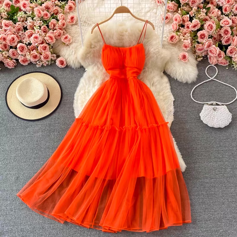 Empire shade mesh dress CD168 image