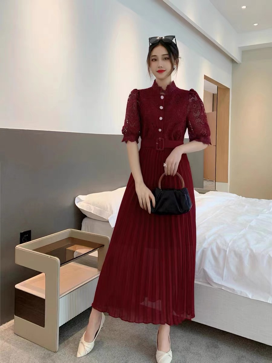 He knows me best lace dress FD203 image