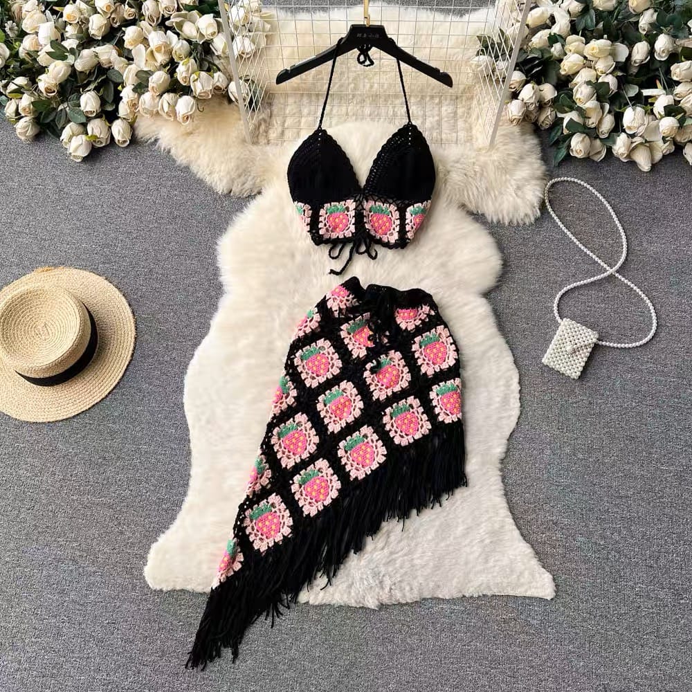 Beach party mood crotchet set TPZZ1823 image