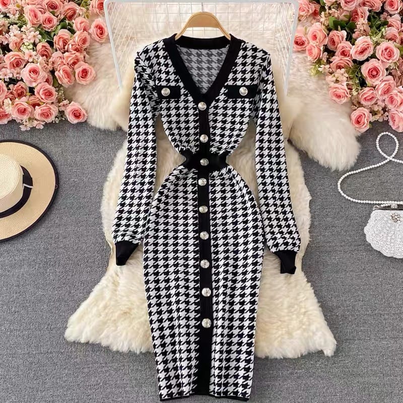 Believe in you checkered gown KBC36 image