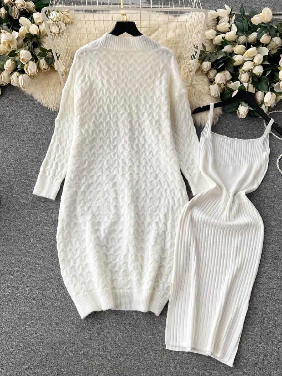 On vacay mode knit set TPZZ2474 image