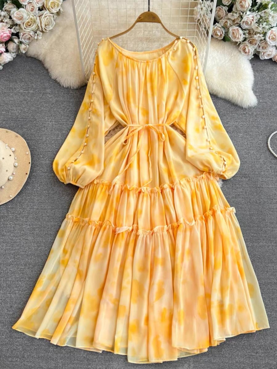 With desire floral print dress CD719 image