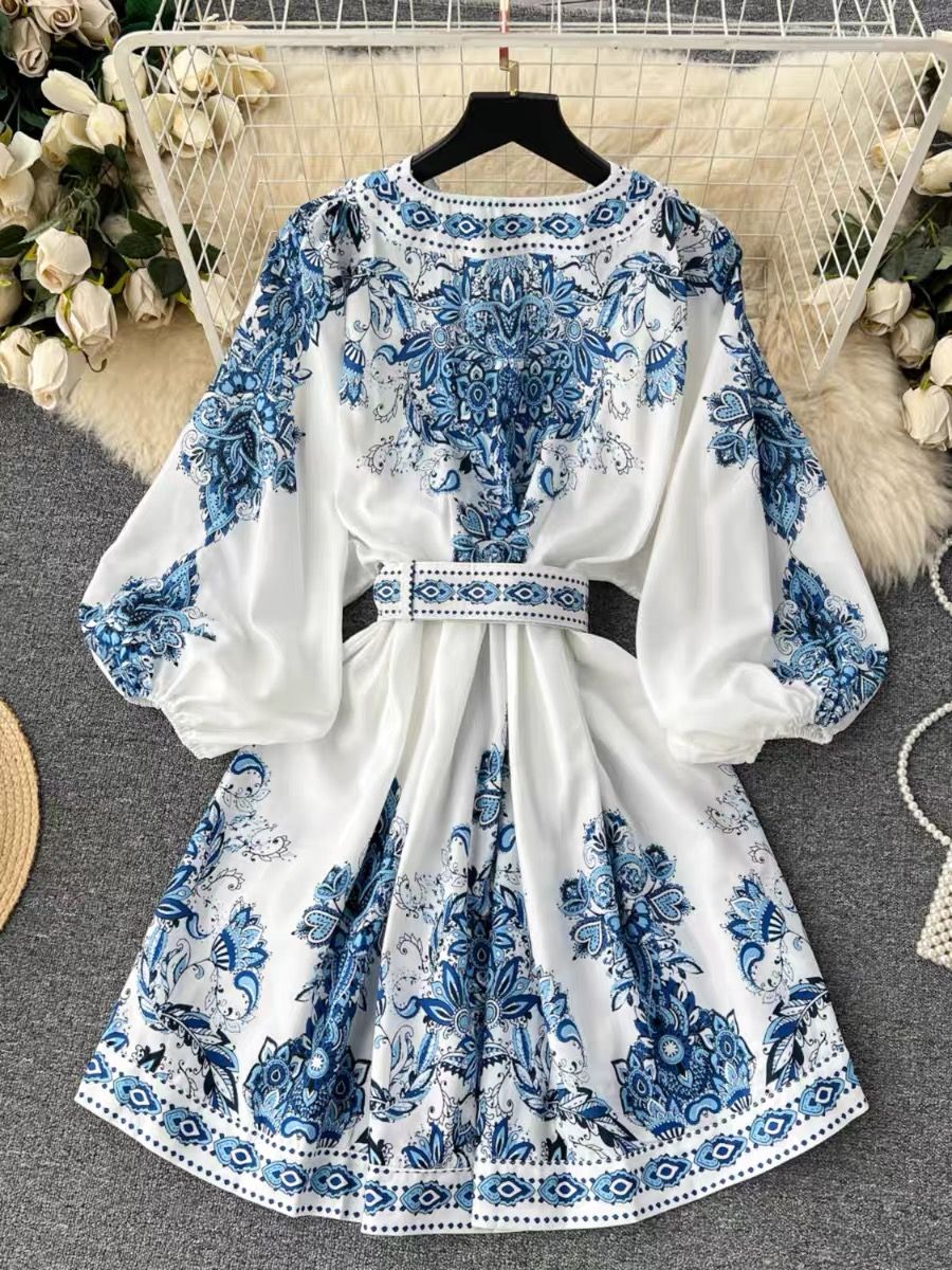 Fight for my love print dress ED89 image