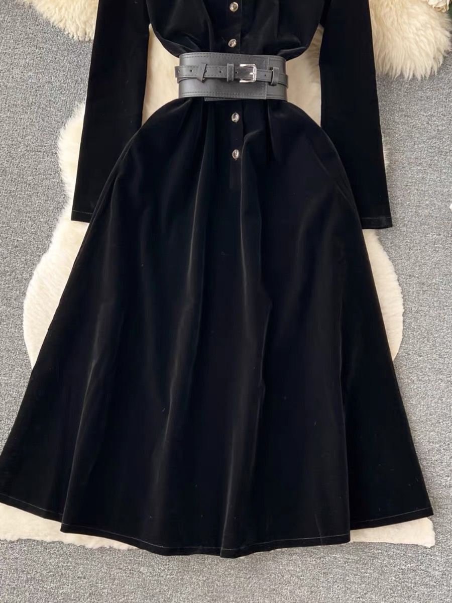 Your next formal meeting cashmere dress FD247 image