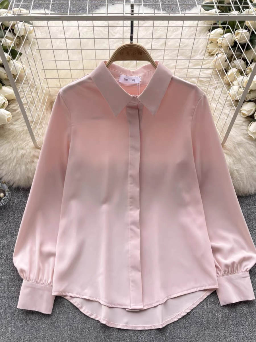 Girl code silk blouse BE221 image