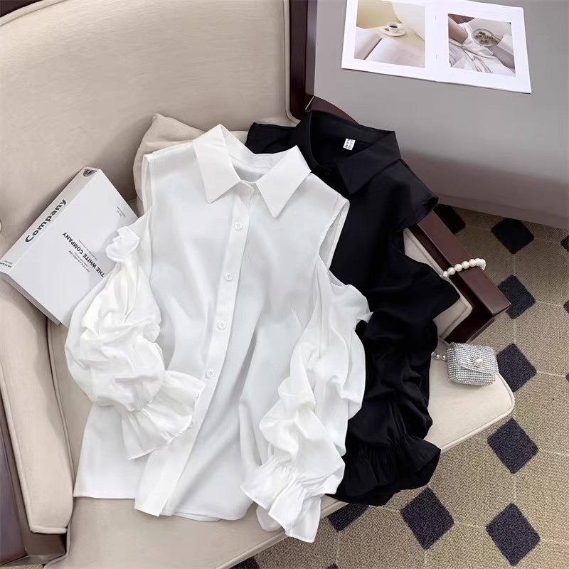 Out and about ruffle top TZZ630 image