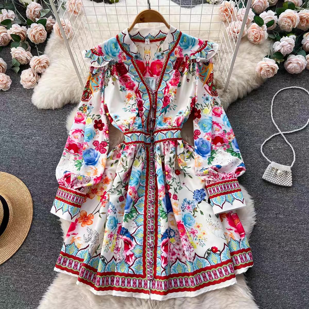 Hot shawthy mini dress ED17 image