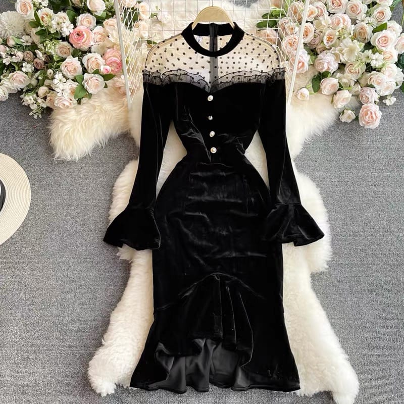 Beautiful scene cocktail dress FBC16 image