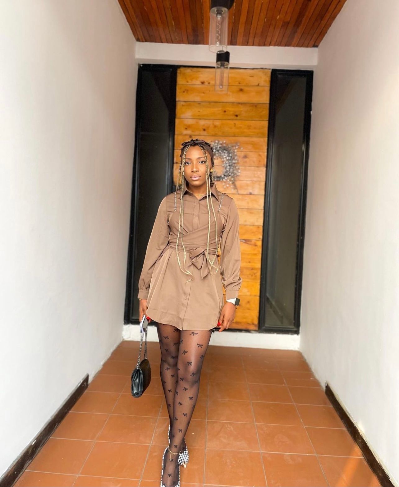 Make me yours shirt dress image