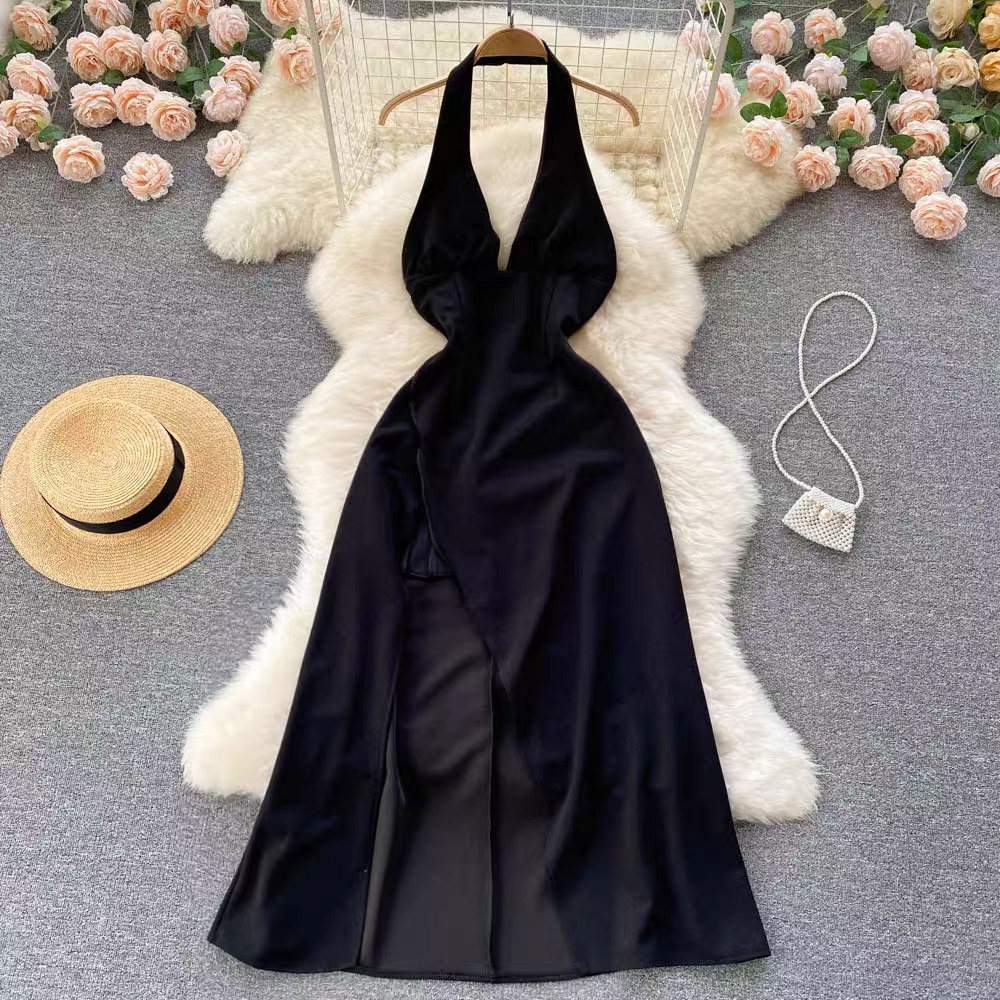 My man & me at dinner hollow cut dress FD42 image