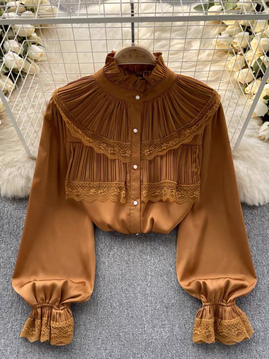 West coast babe lantern blouse BE315 image