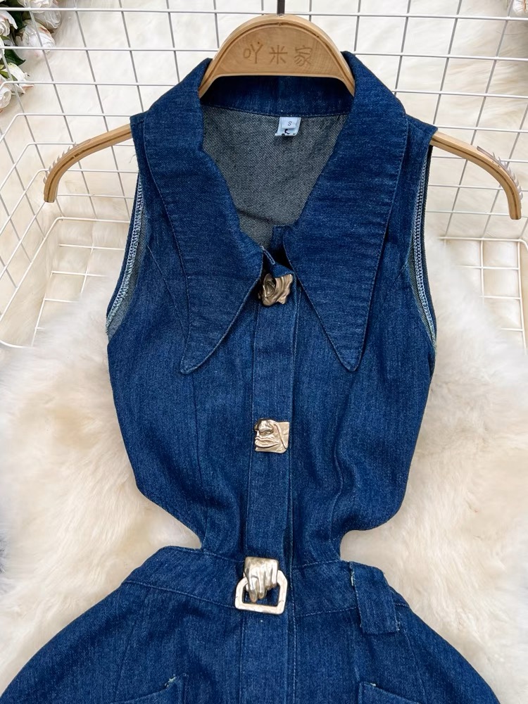 Ambitious proposal denim dress DD12 image