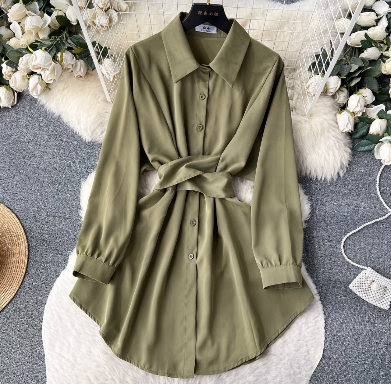 Sent from above shirt dress SDZZ922 image