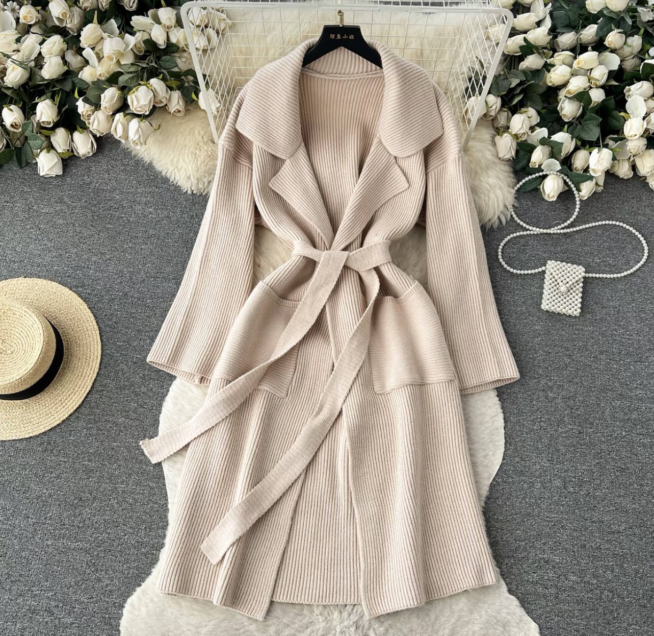 Always my babe knitted kimono KM120 image