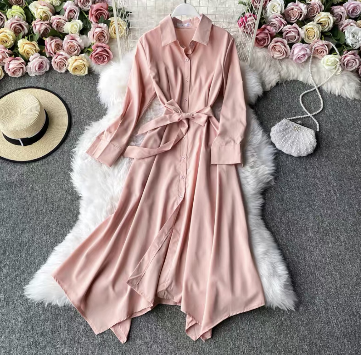 Baddest babe shirt type dress DZZ329 image