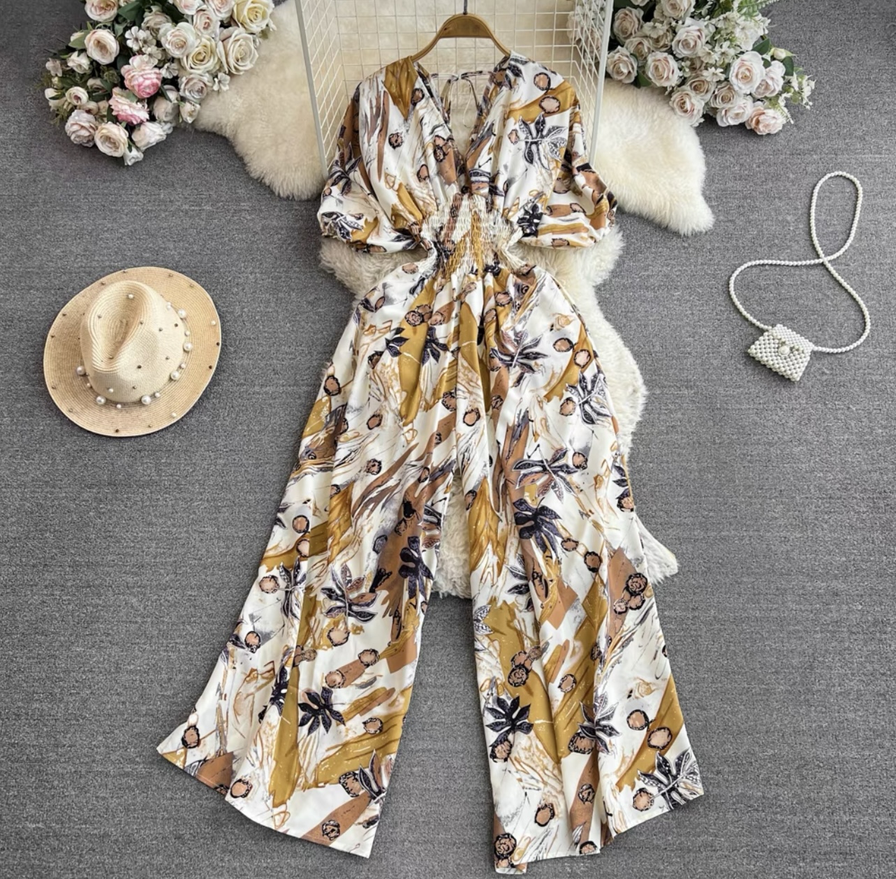 Nights like this print jumpsuit JRZZ626 image
