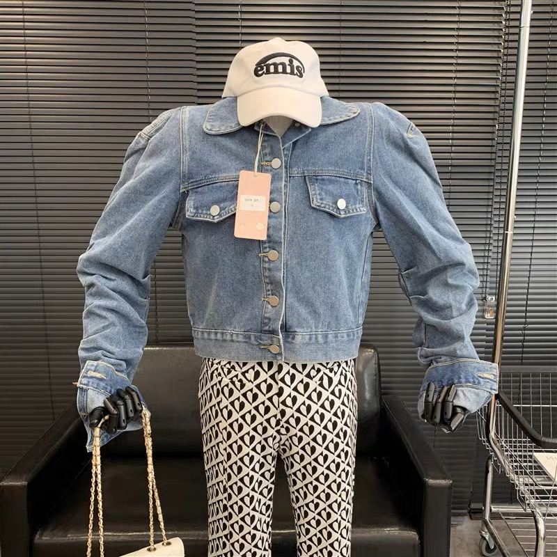 Baby move denim jacket image